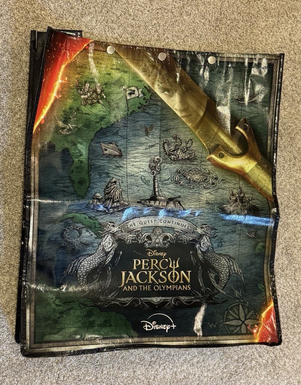 2024 SDCC Comic Con Percy Jackson & Olympians Disney+ Exclusive Swag Bag
